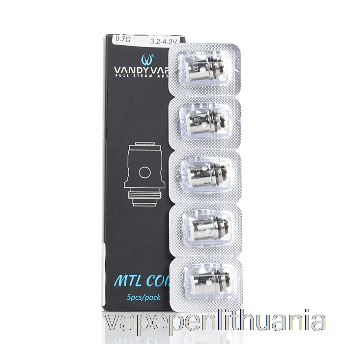 Vandy Vape Berserker Mtl Pakaitiniai Ritės 1.5ohm Bskr Mtl Ritės Vape Skystis